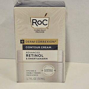 NEW ROC Derm Correxion Contour Cream Advanced Retinol Swertiamarin 1.7 oz Sealed